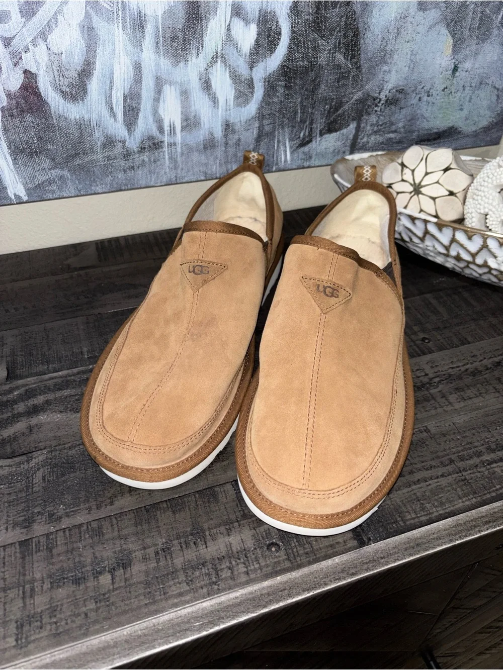 UGG Men's Romeo slip-on slippers MENS SZ 15